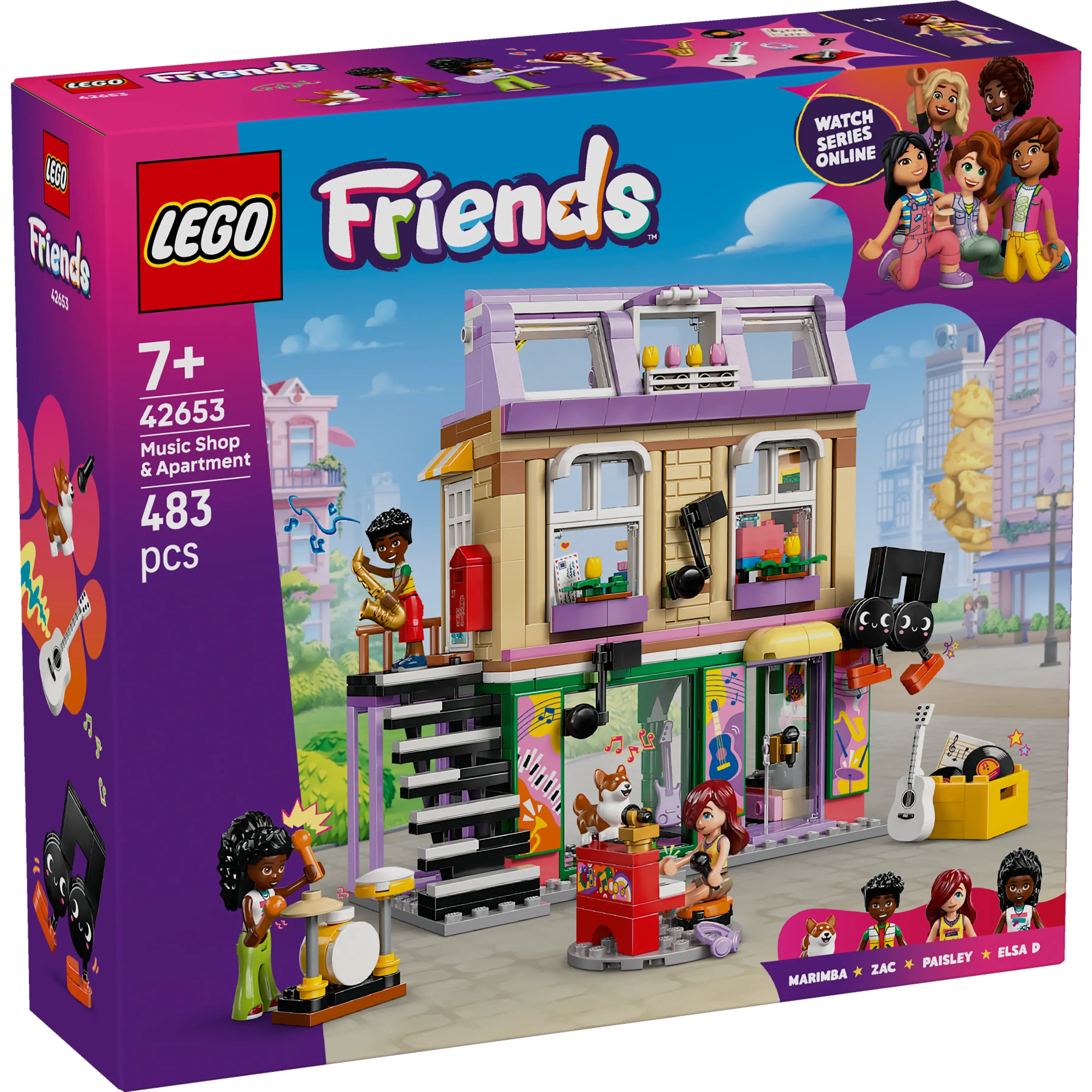 LEGO Friends Musikladen & Wohnung 42653