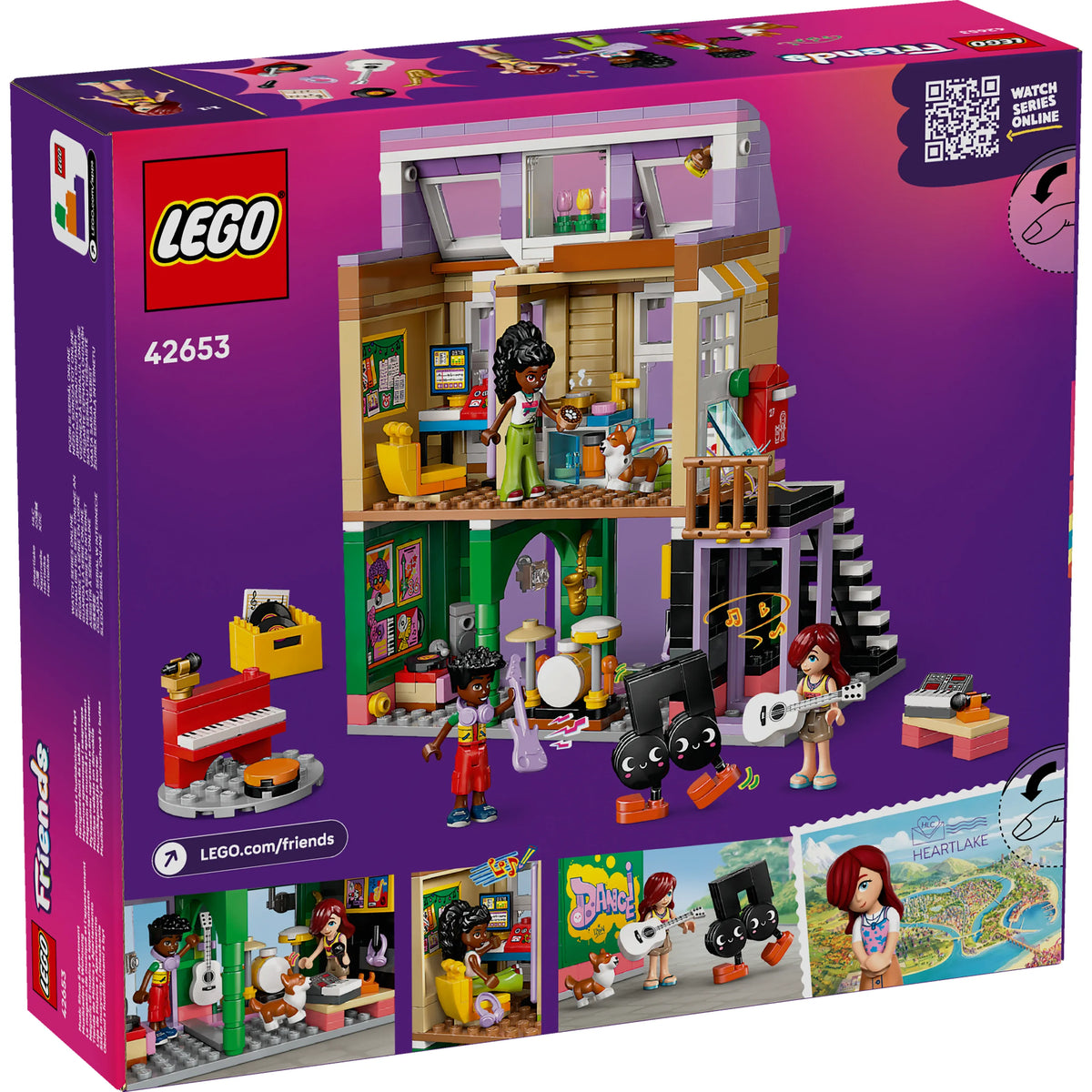 LEGO Friends Musikladen & Wohnung 42653