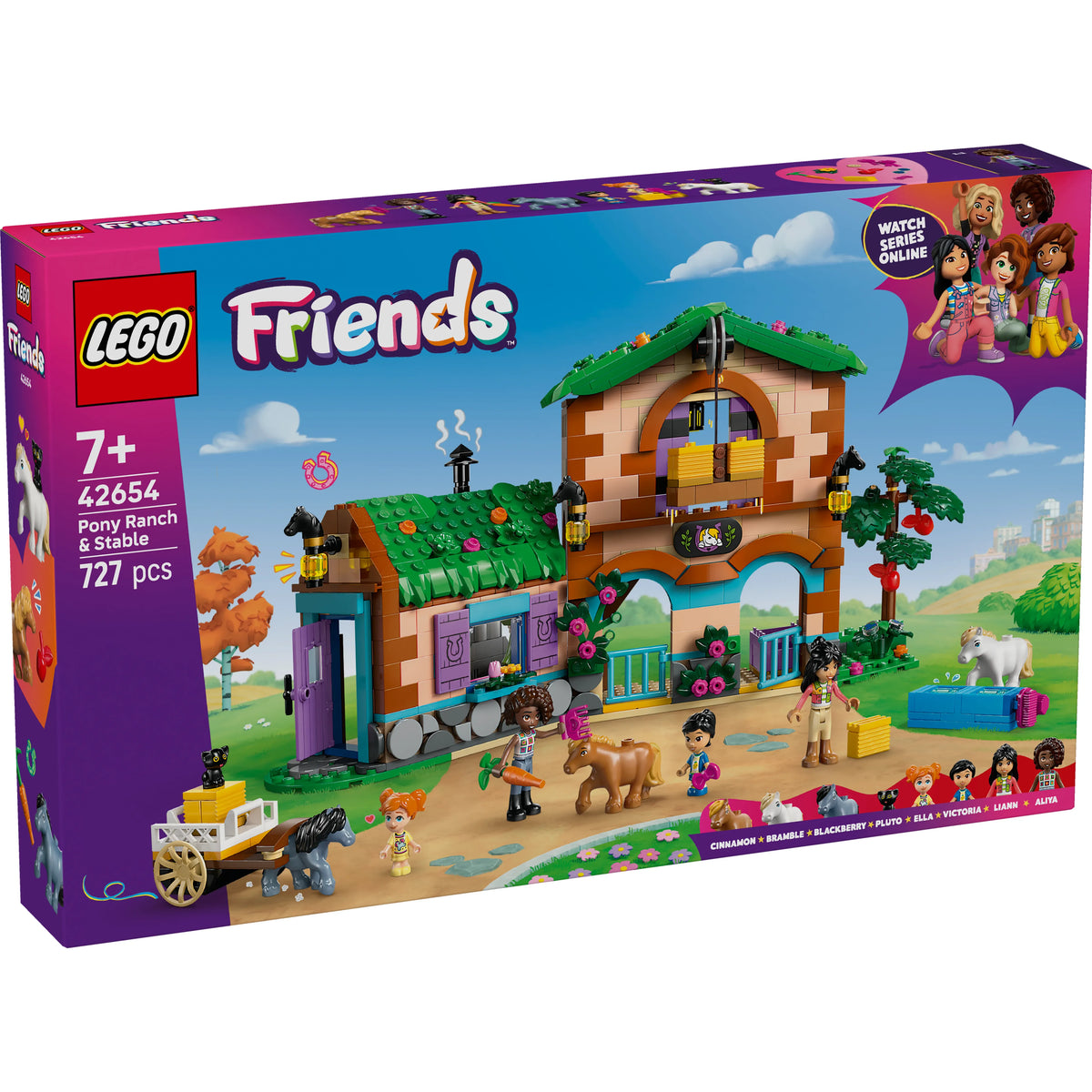 LEGO Friends Ponyhof & Stall 42654