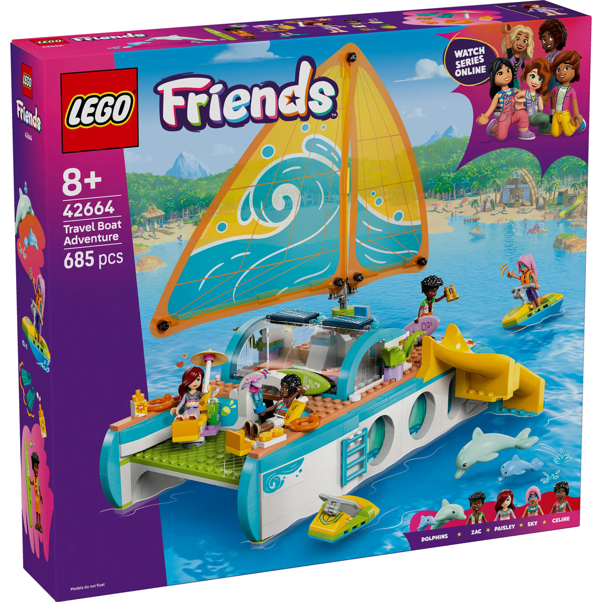 LEGO Friends Segelabenteuer 42664