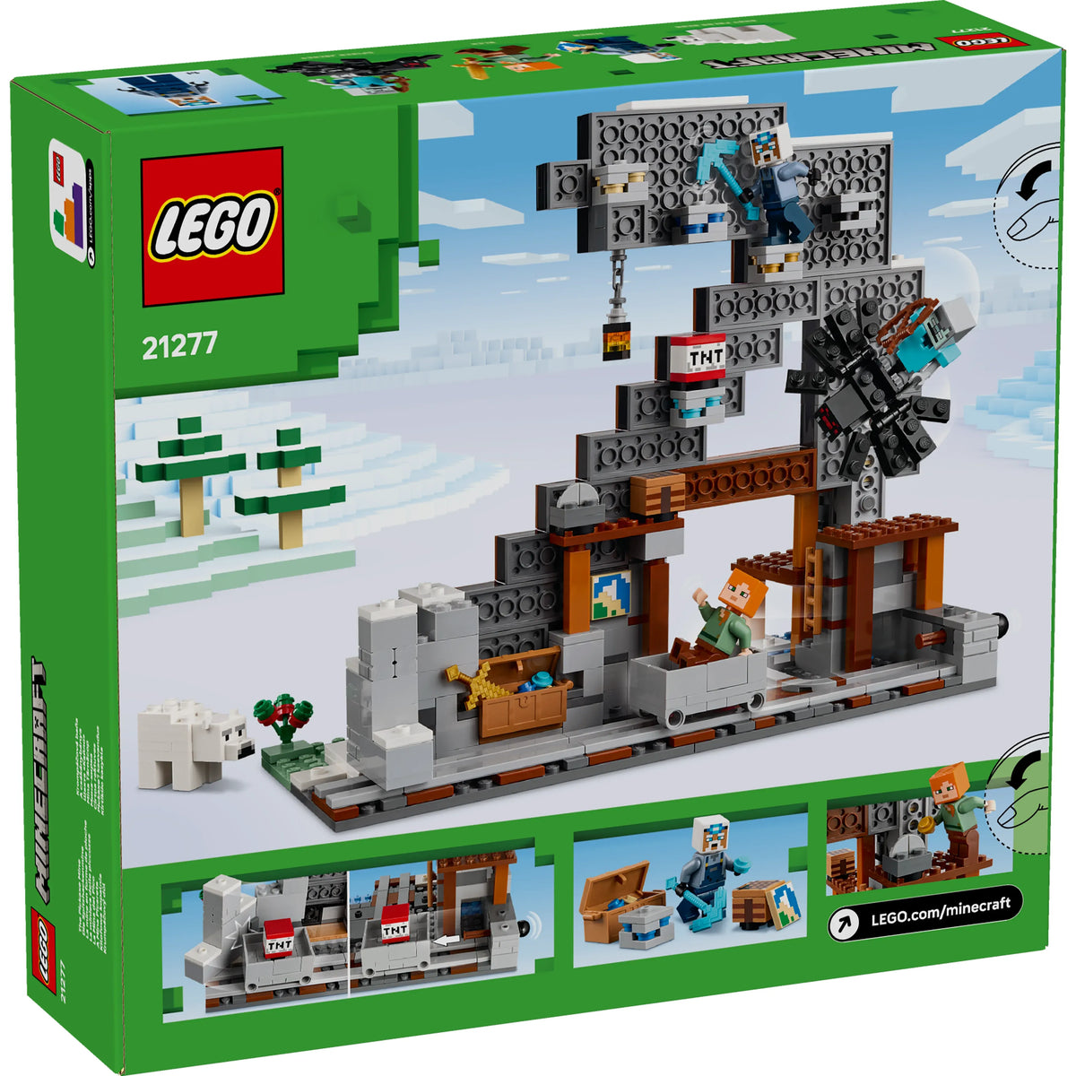 LEGO Minecraft Die Spitzhackenmine 21277