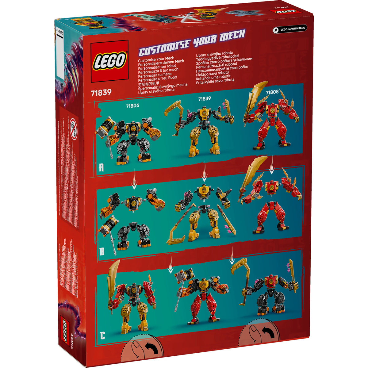 LEGO Ninjago Arins Spinjitzumech 71839