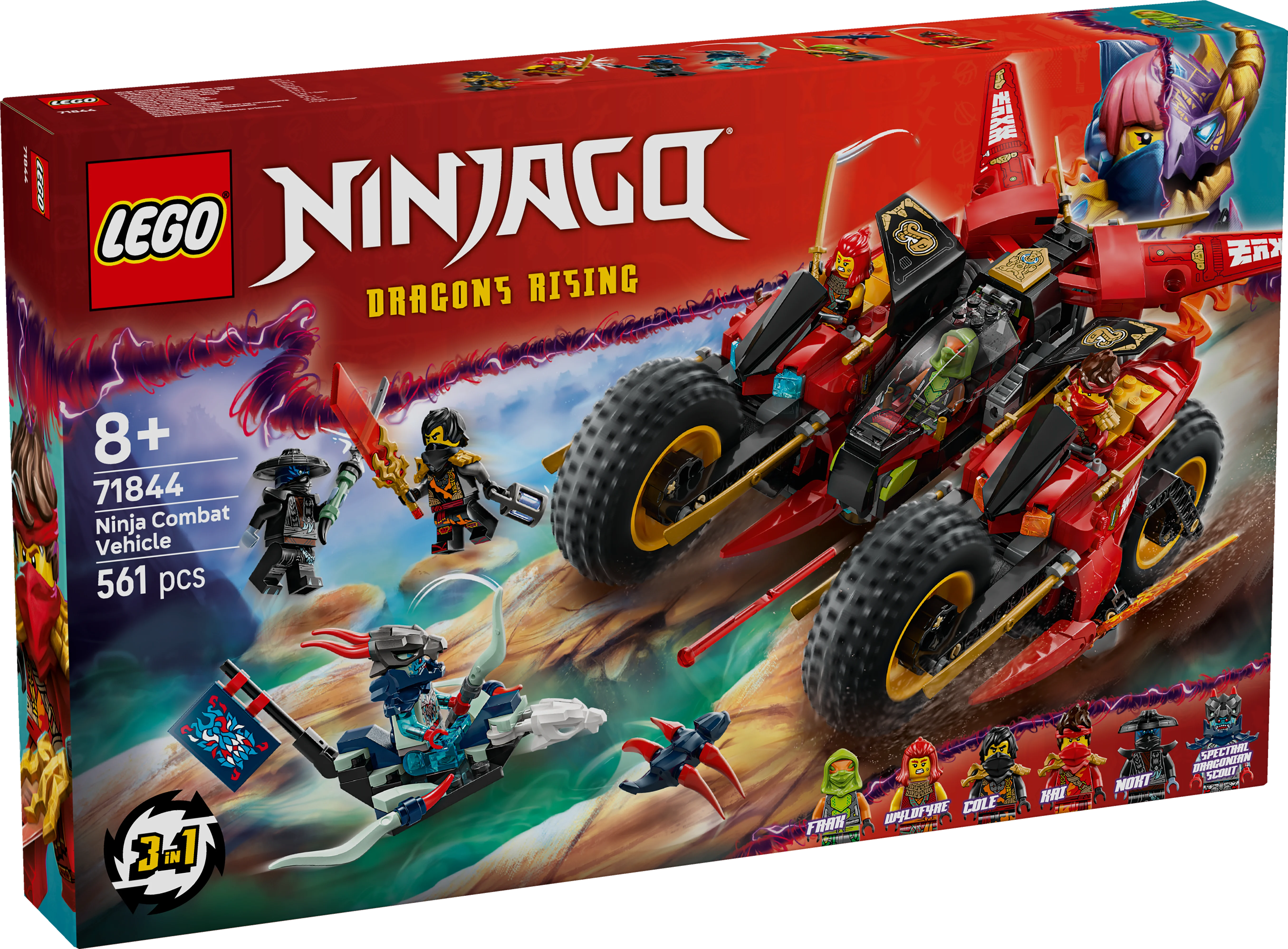 LEGO Ninjago Ninja-Actionflitzer 71844