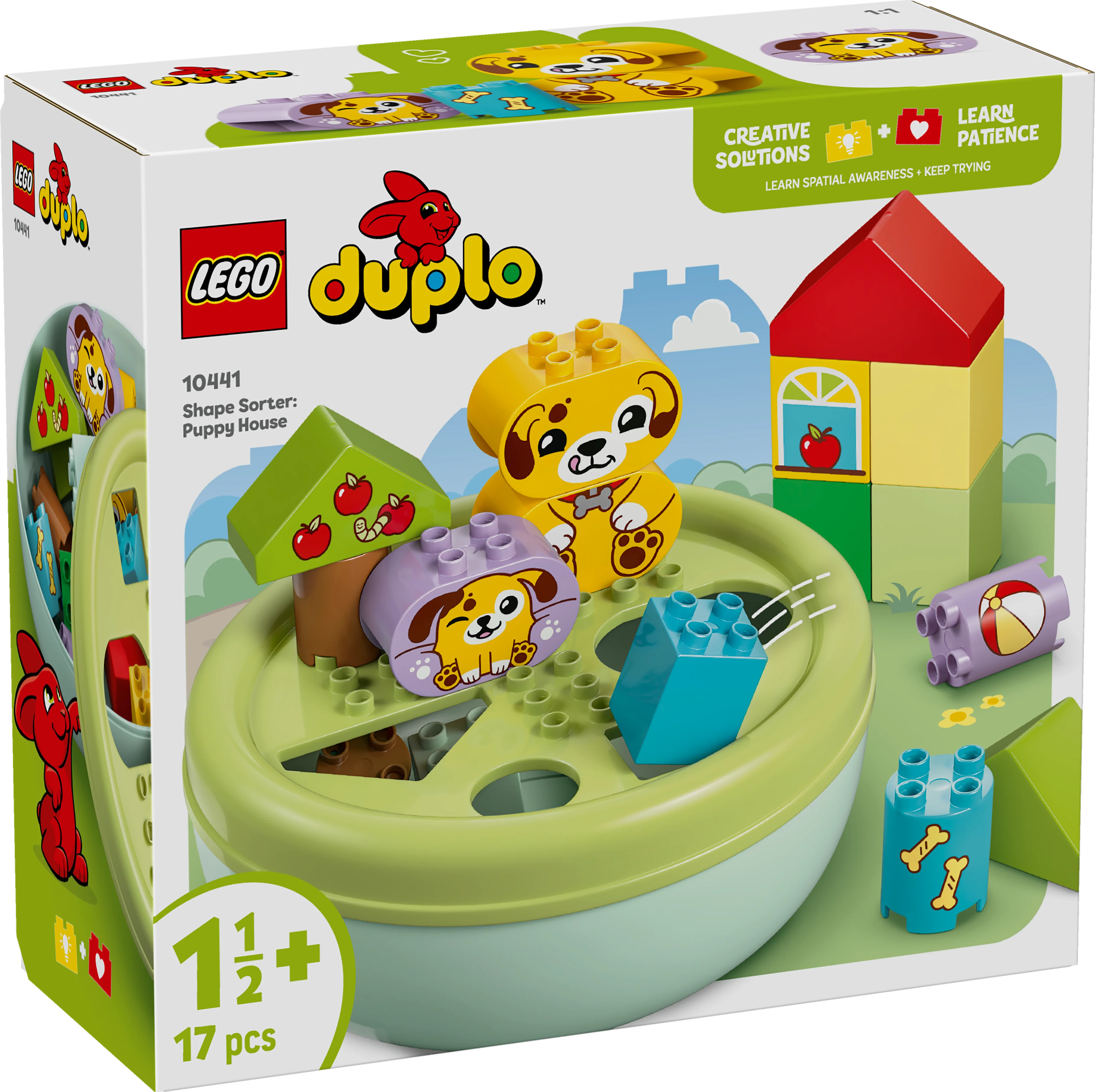 LEGO DUPLO My First Formsortierer: Welpenhaus 10441