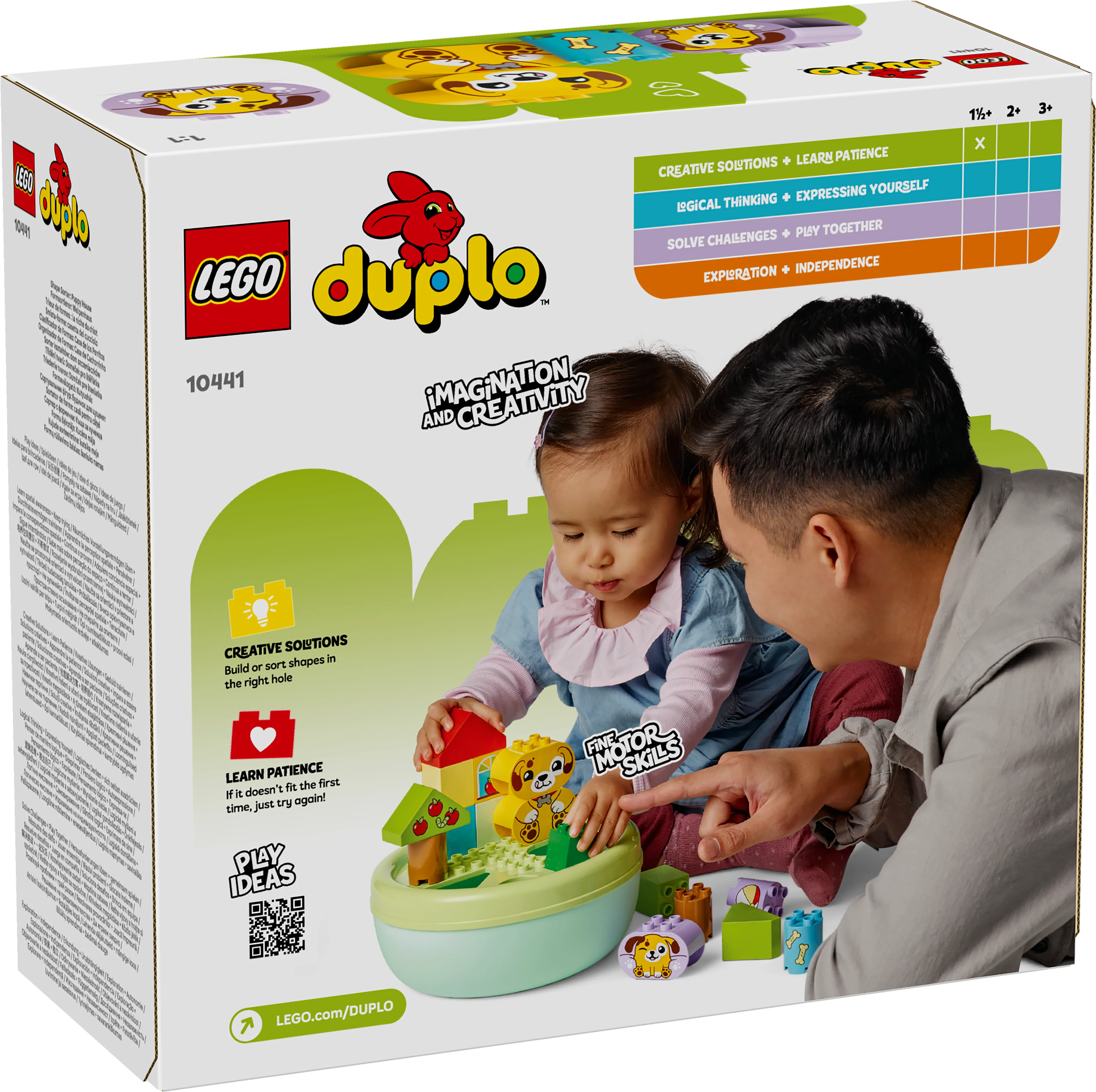 LEGO DUPLO My First Formsortierer: Welpenhaus 10441