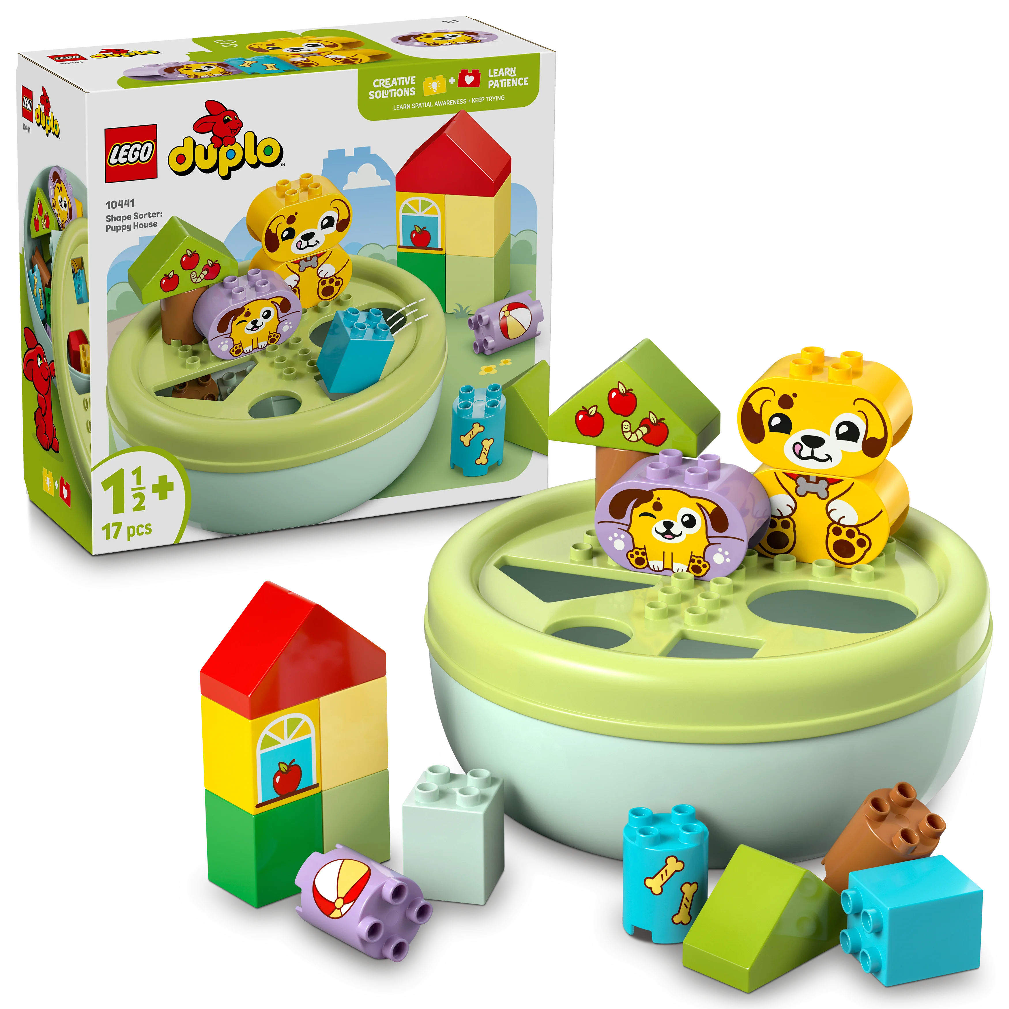 LEGO DUPLO My First Formsortierer: Welpenhaus 10441