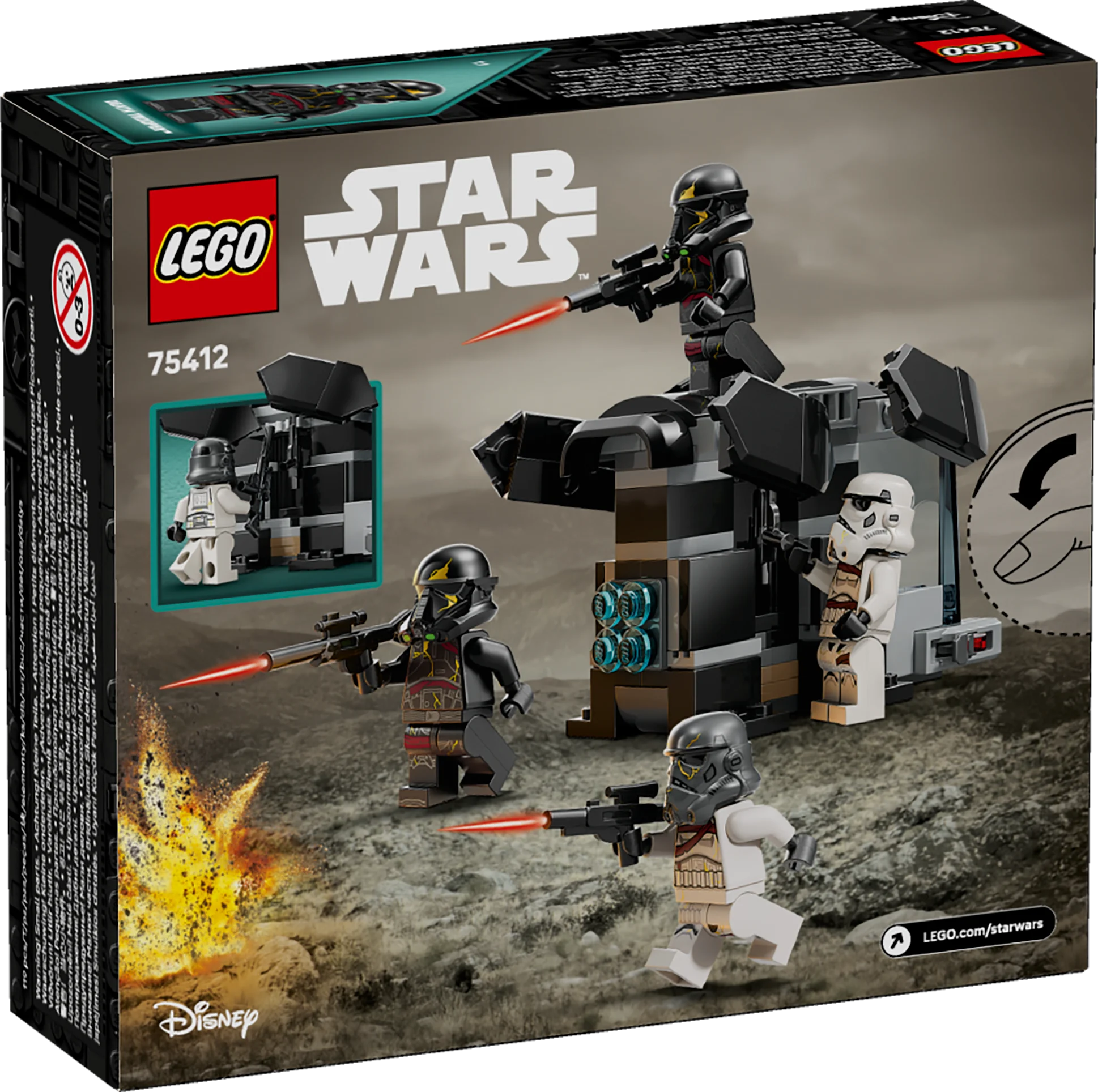 LEGO Star Wars TM Todestruppler & Nachttruppler Battle Pack 75412