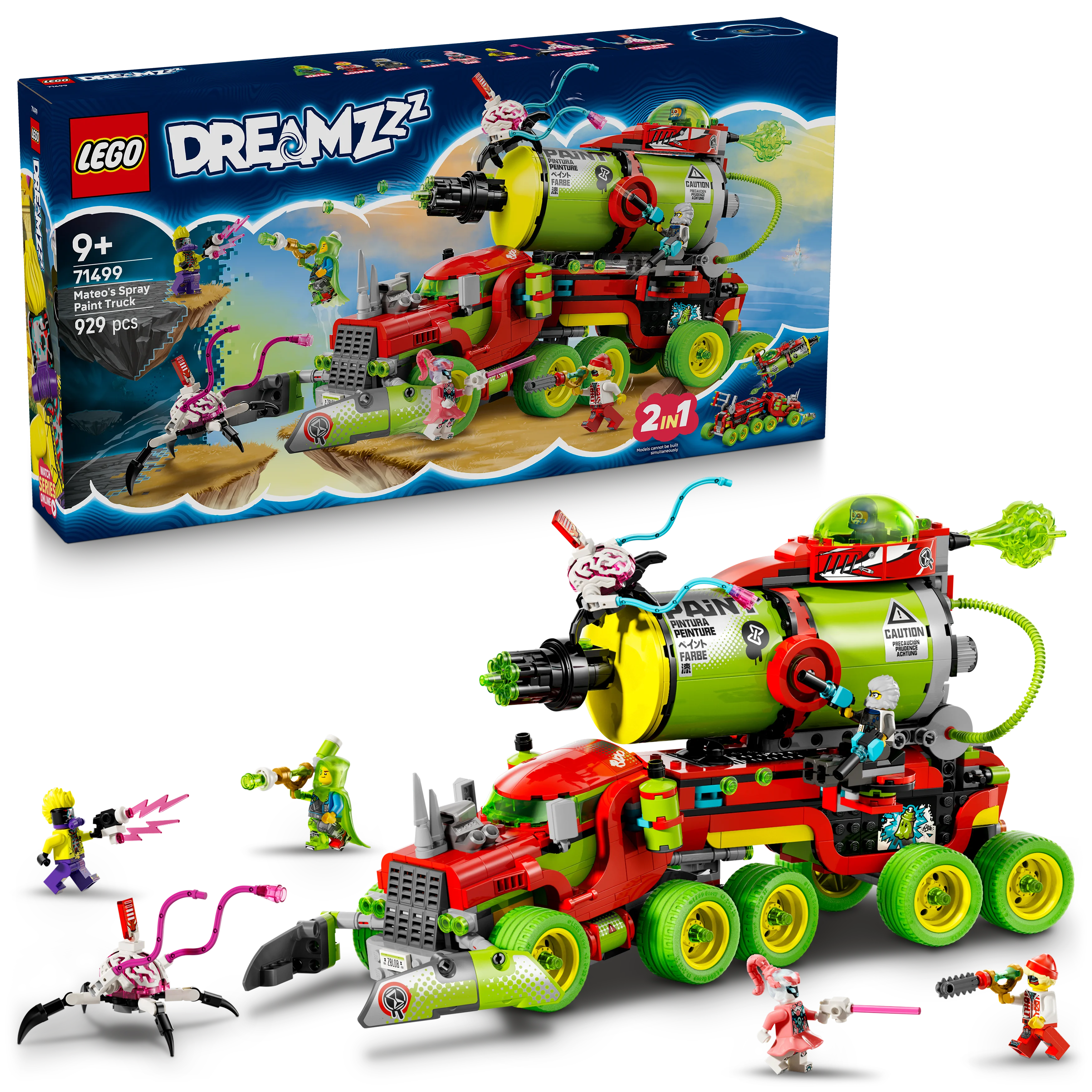 LEGO DREAMZzz Mateos Sprühdosen-Truck 71499