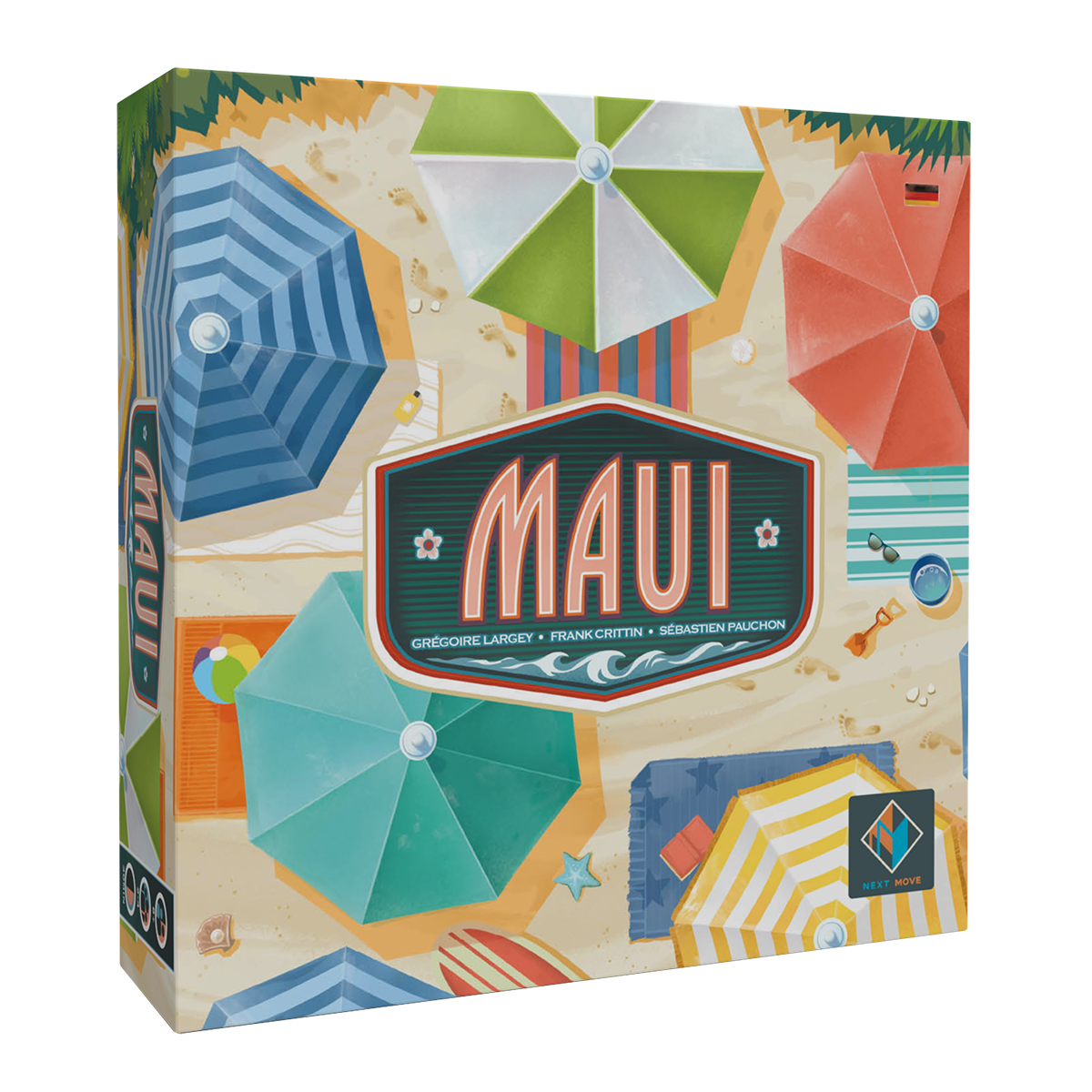 Asmodée Maui Brettspiel, für 2-4 Spieler, ab 8 Jahren (DE-Ausgabe)