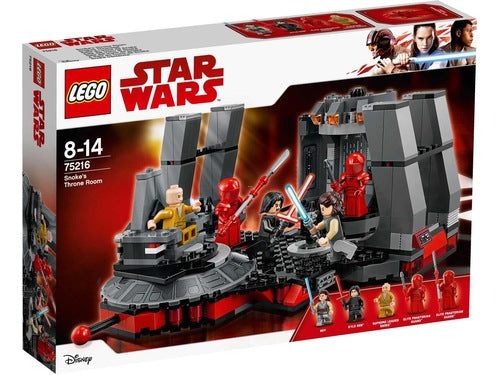 LEGO Star Wars Snoke's Throne Room 75216