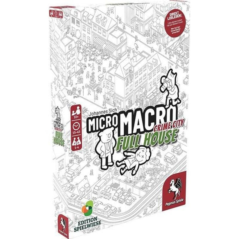 Jeu familial Pegasus Spiele MicroMacro: Crime City 2 - Full House