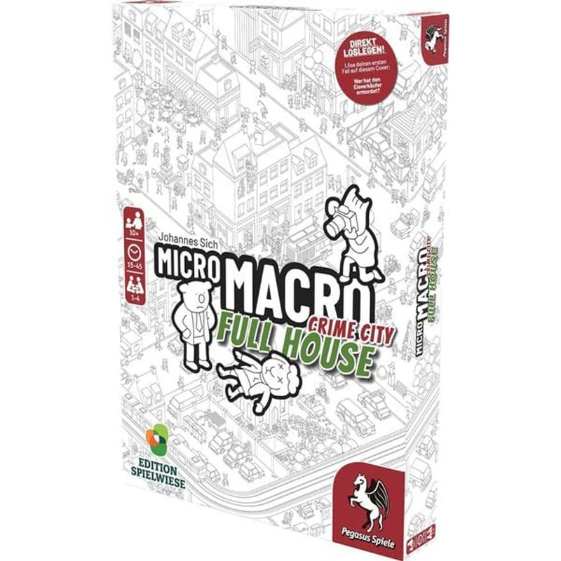 Jeu familial Pegasus Spiele MicroMacro: Crime City 2 - Full House