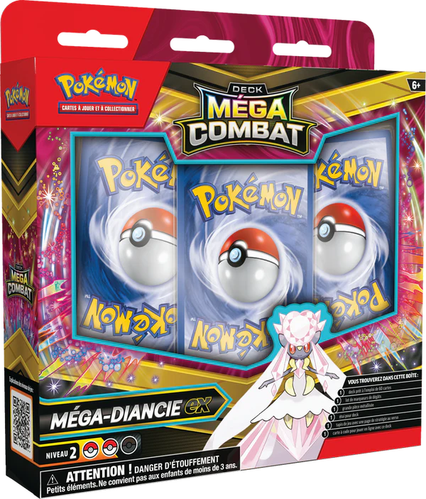 P-FR Méga Battle Deck Ectoplasma ex/Diancie ex