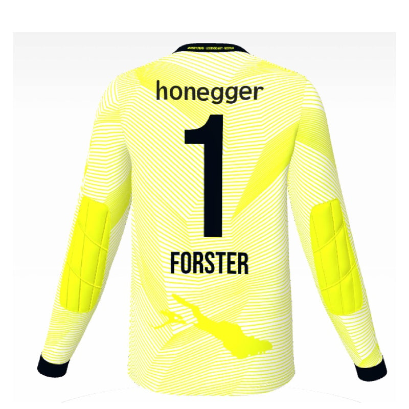 RG17 Fantrikot Torwart langarm (Gelb)