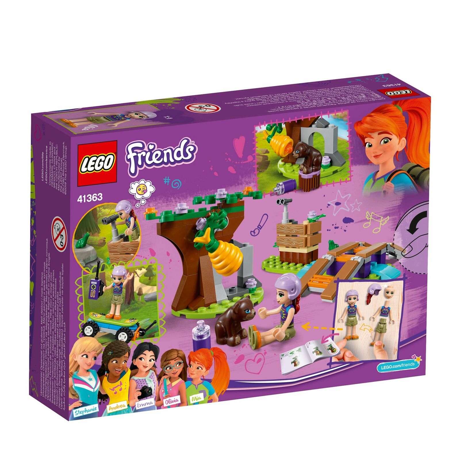LEGO Friends Mias Outdoor Abenteuer 41363