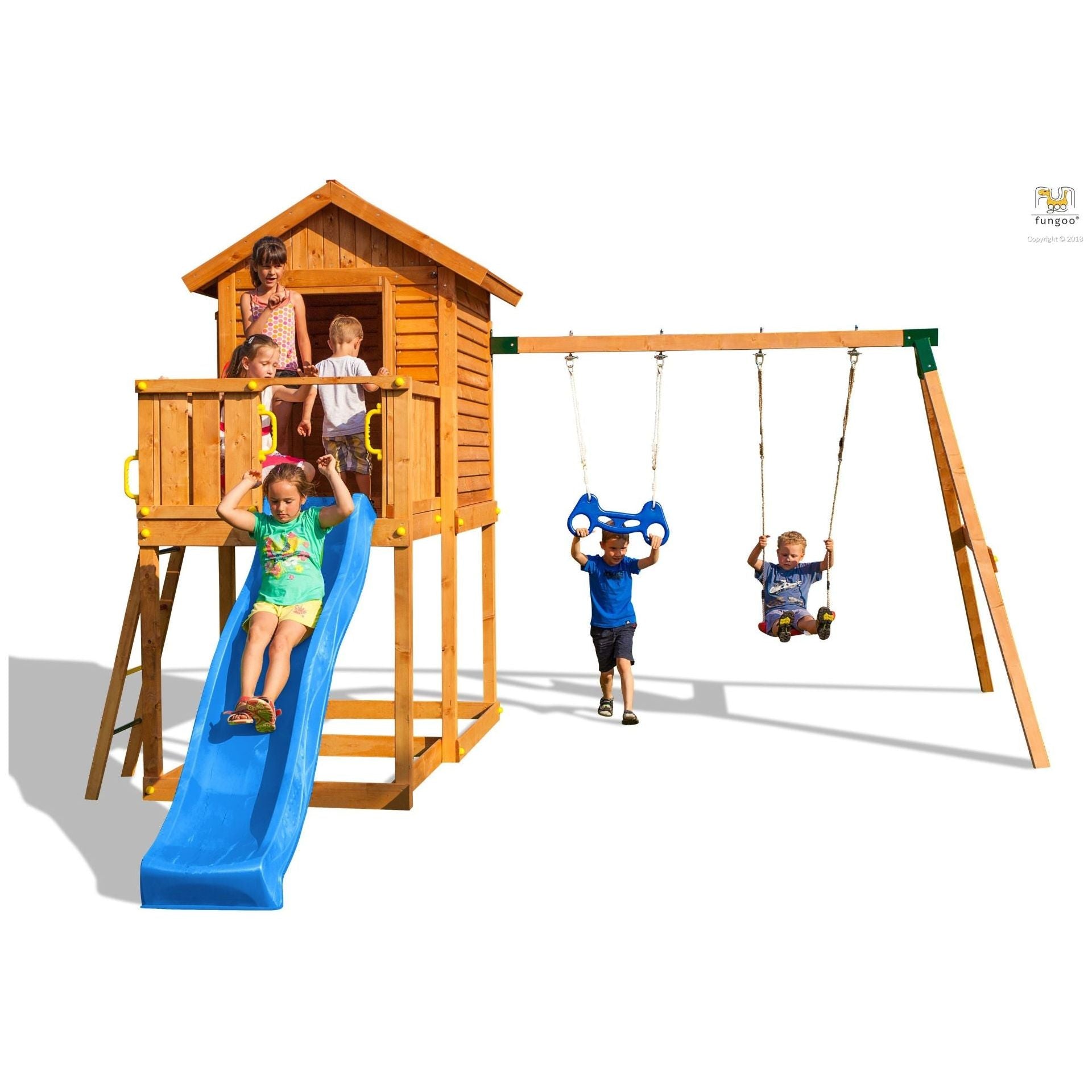 Fungoo SET MyHOUSE MOVE slide BLUE