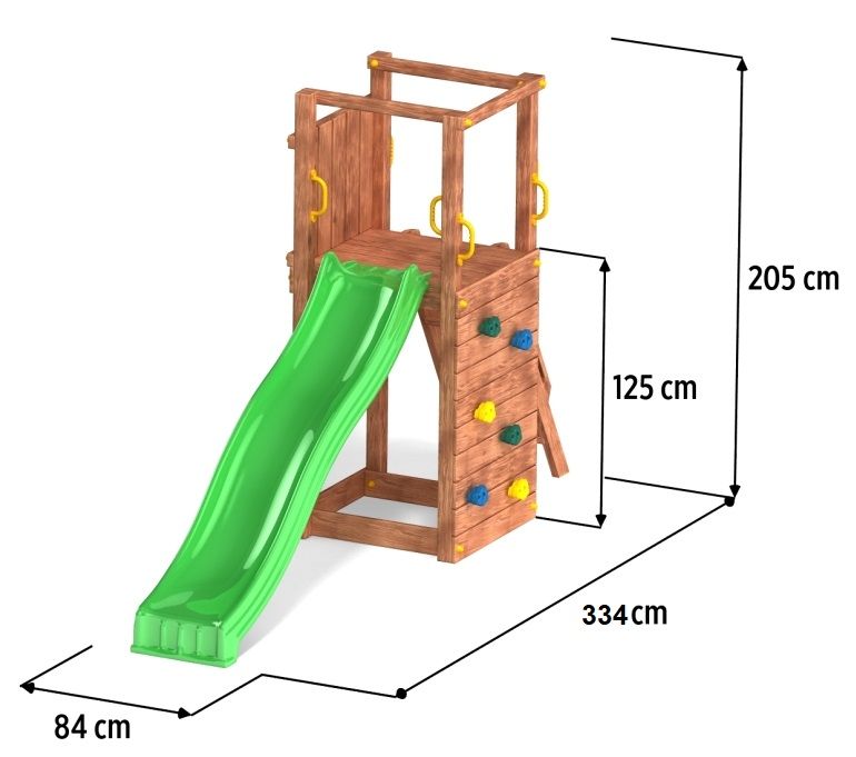 Fungoo TIPTOP slide GREEN