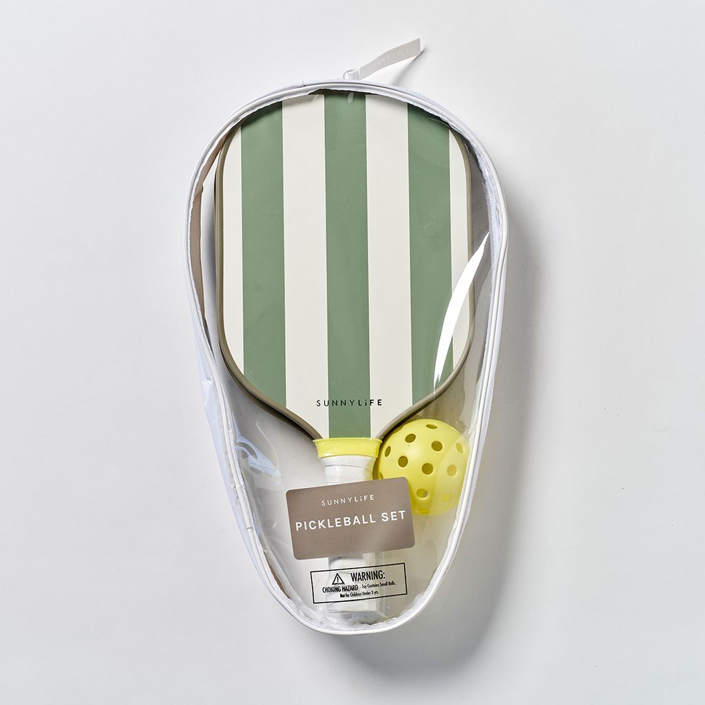 Sunnylife Pickleball-Set Seagrass Sage