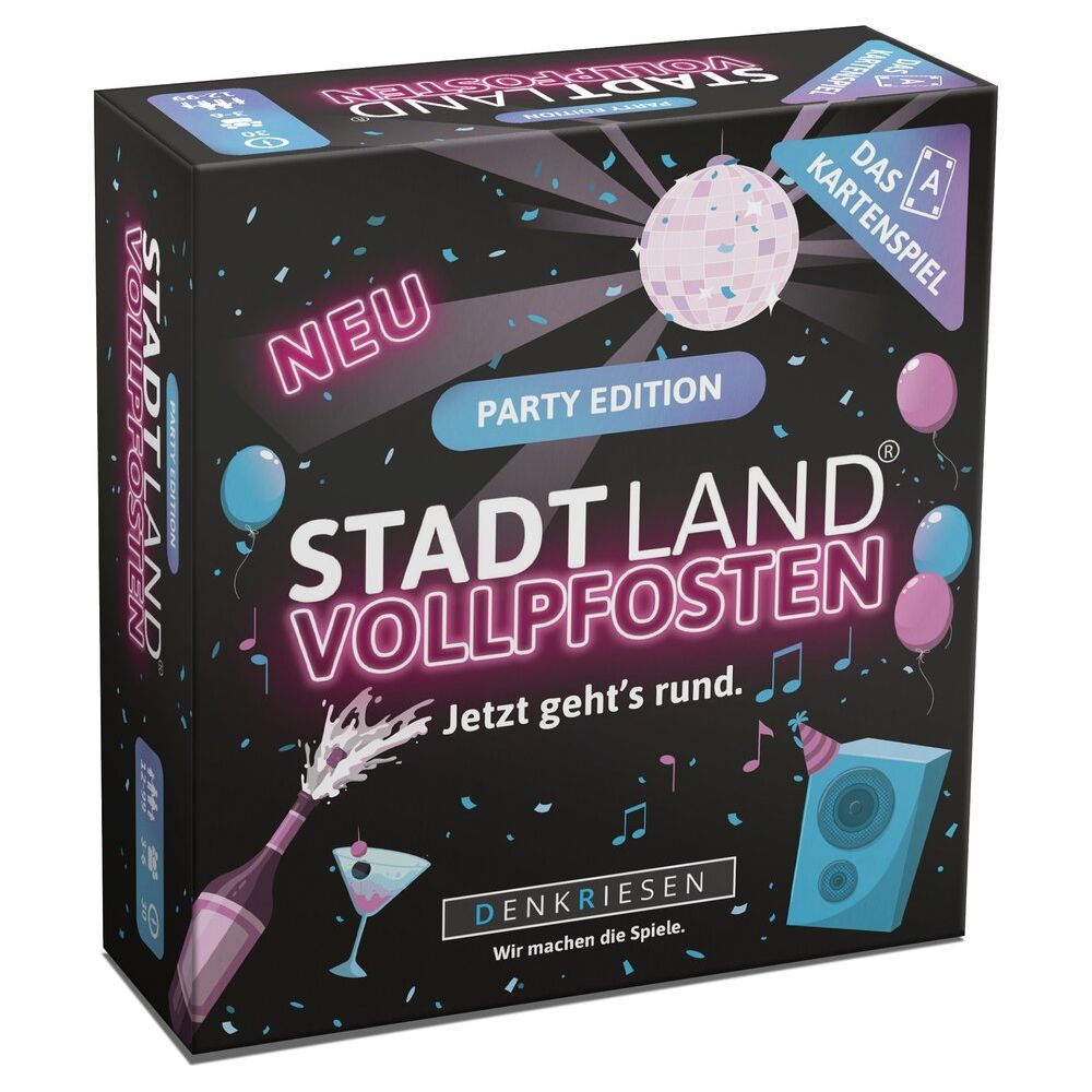 Stadt Land Vollpfosten - Party Edition