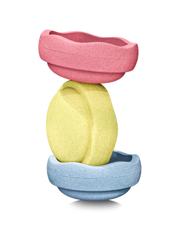 Stapelstein® pastel primary