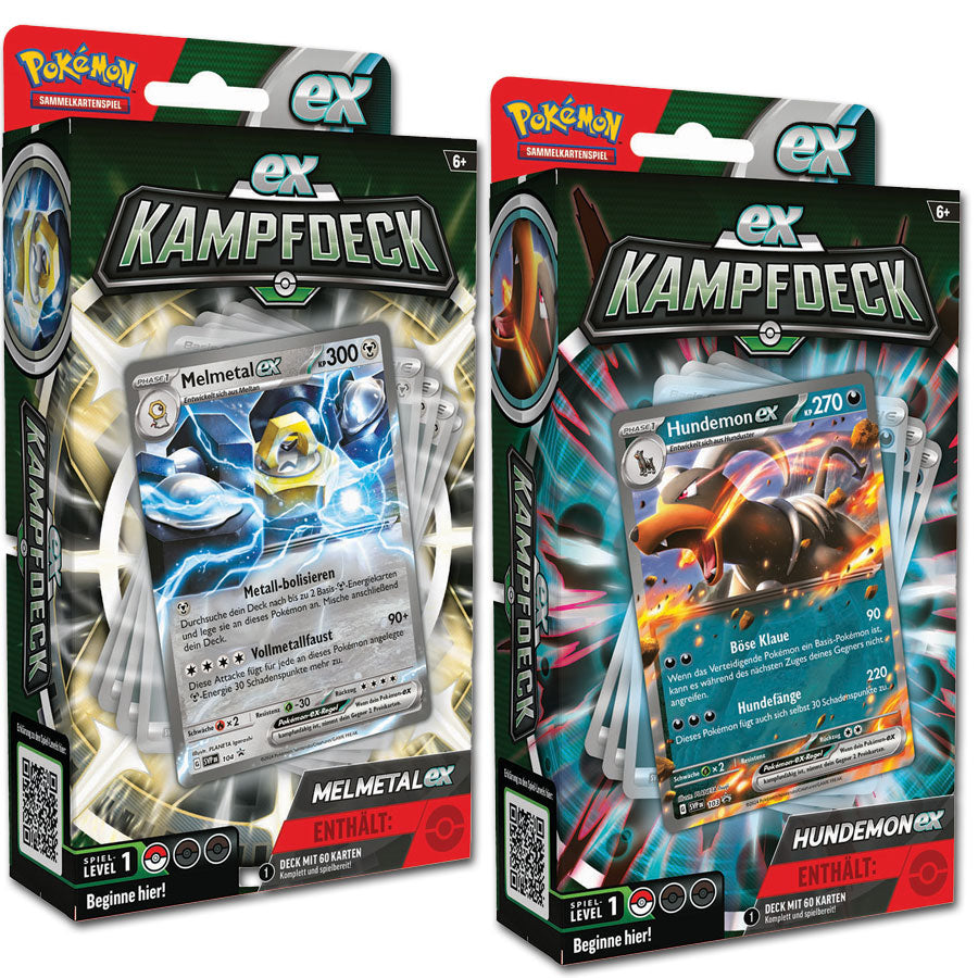 Pokémon-DE EX Kampf-Deck Set