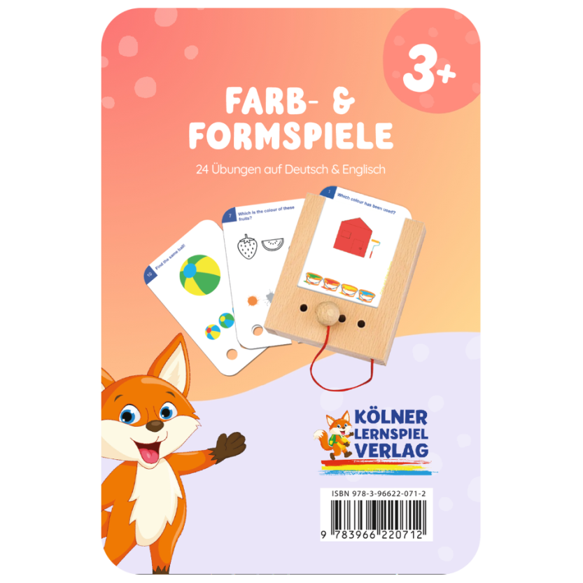 Kölner Lernspielverlag Farb- und Formenspiele 3+