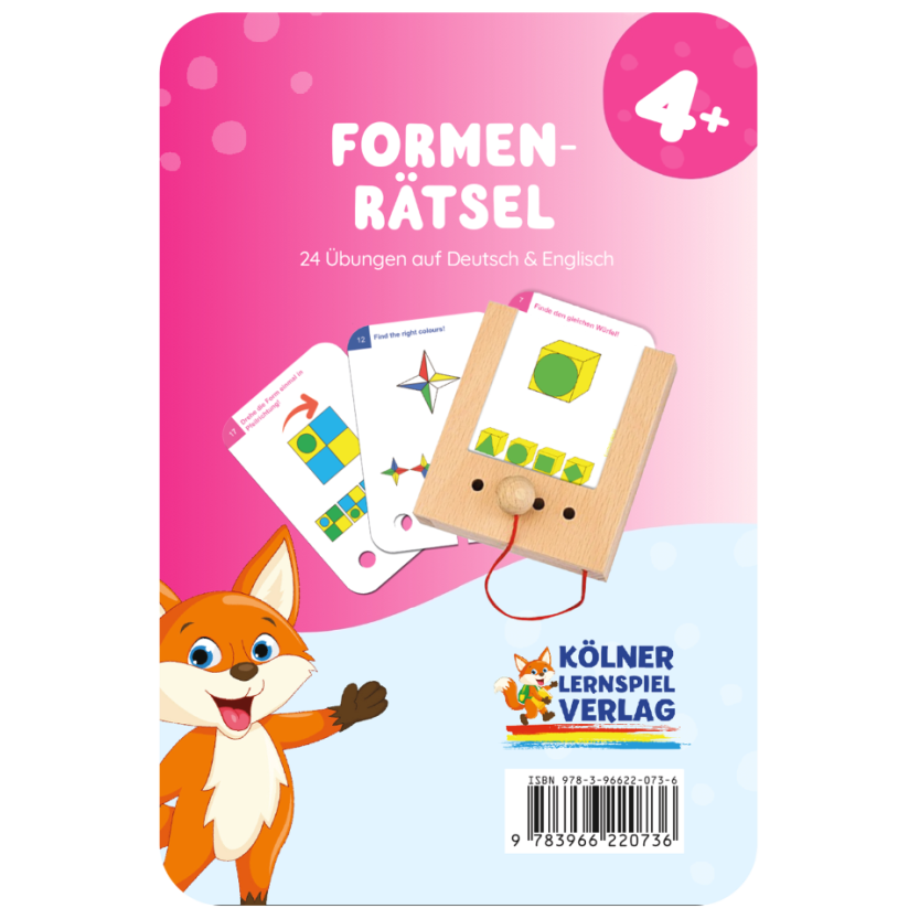 Kölner Lernspielverlag Formenrätsel 4+