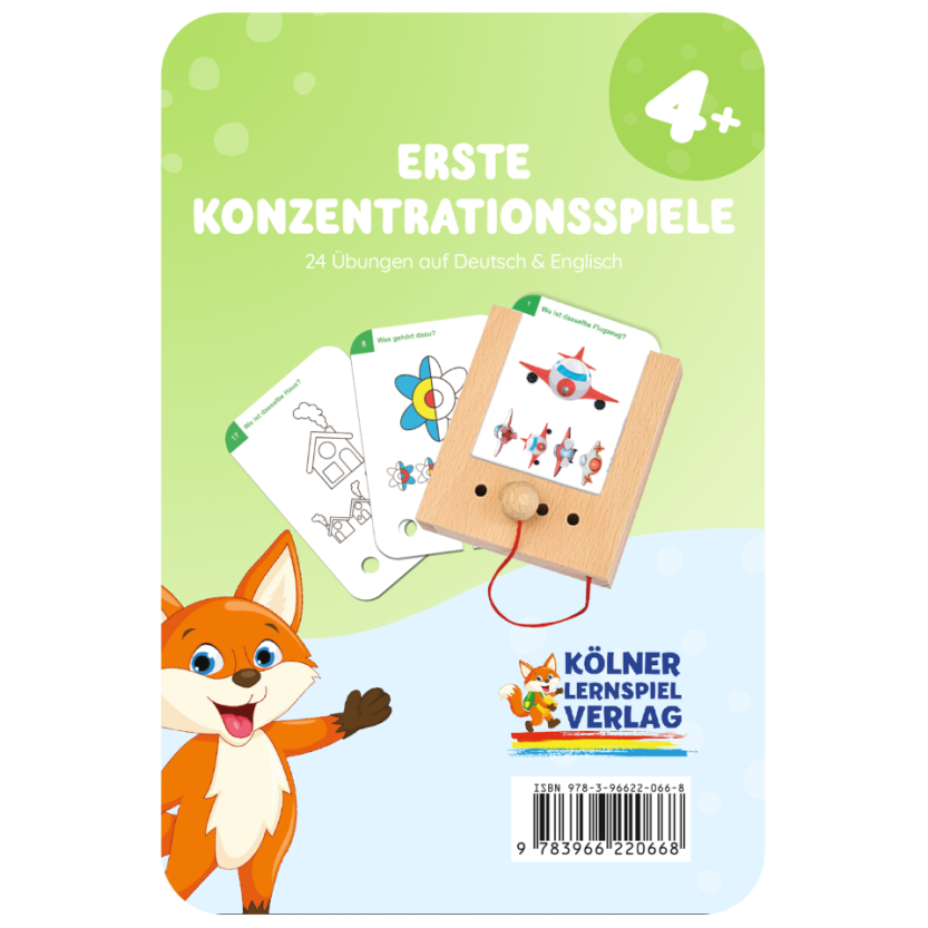 Kölner Lernspielverlag Erste Konzentrationsspiele 4+