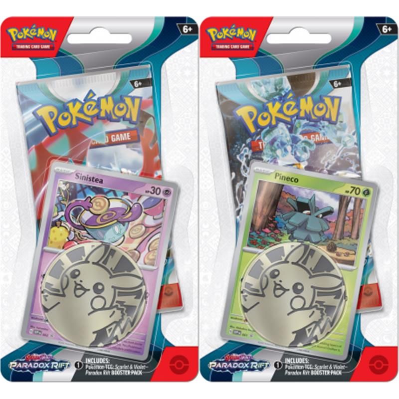 Pokémon-EN SV04 Paradox Rift Checklane Blister