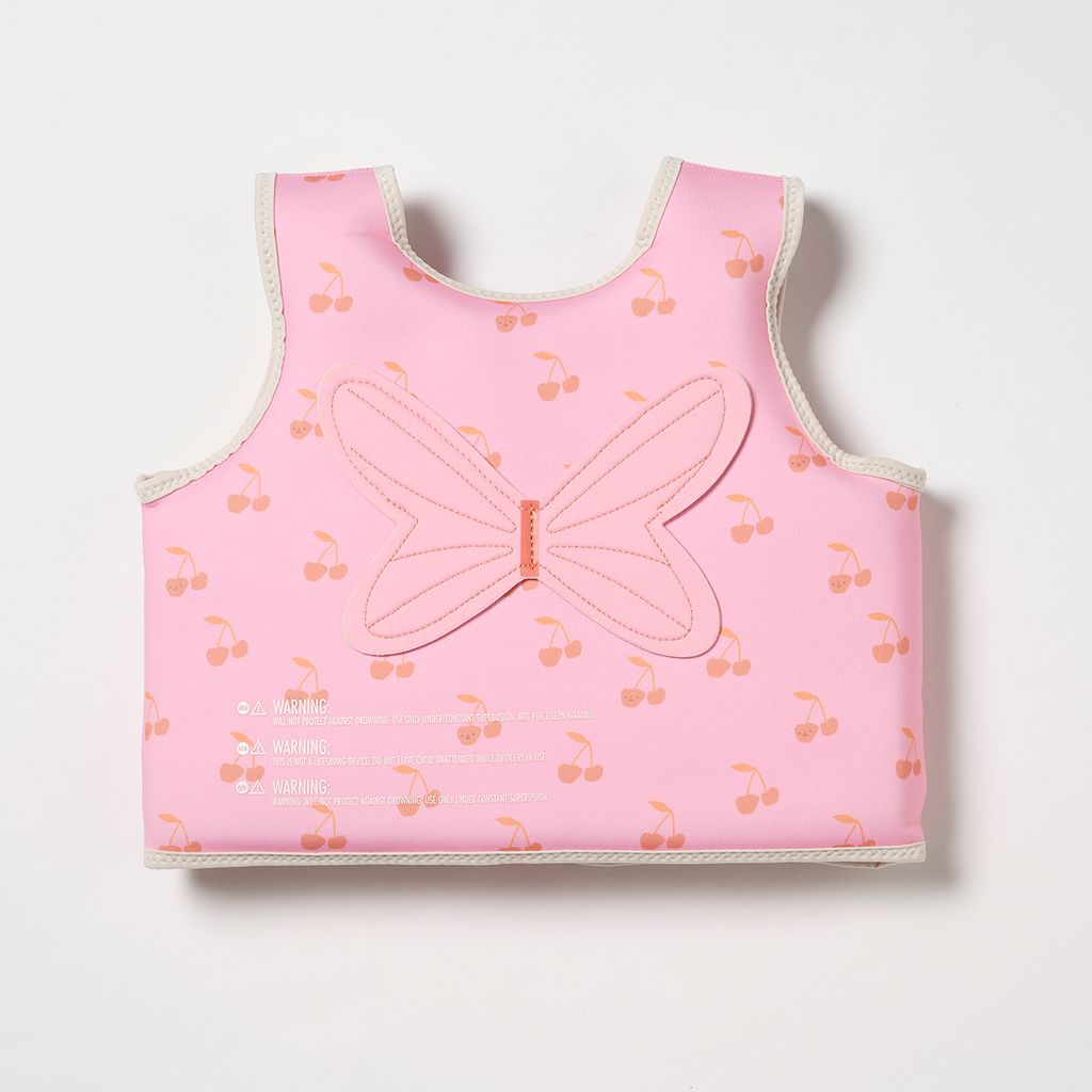Sunnylife Kinder Schwimmweste 3-6 Cotton Candy Cherry