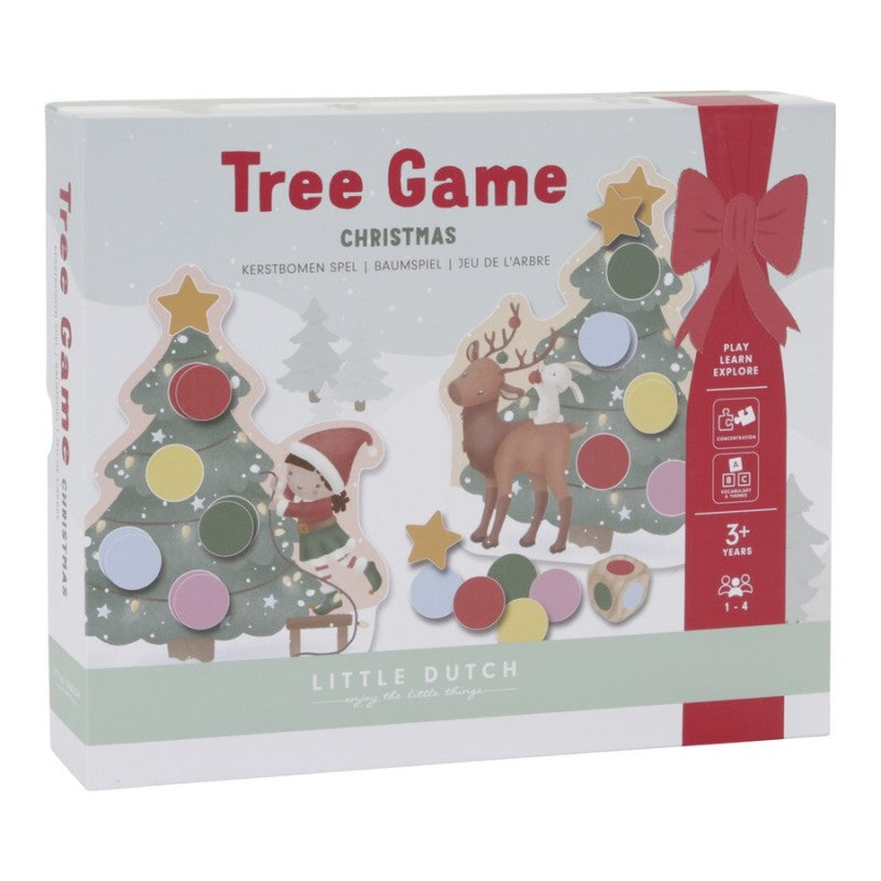 Little Dutch Weihnachtsbäume Spiel FSC
