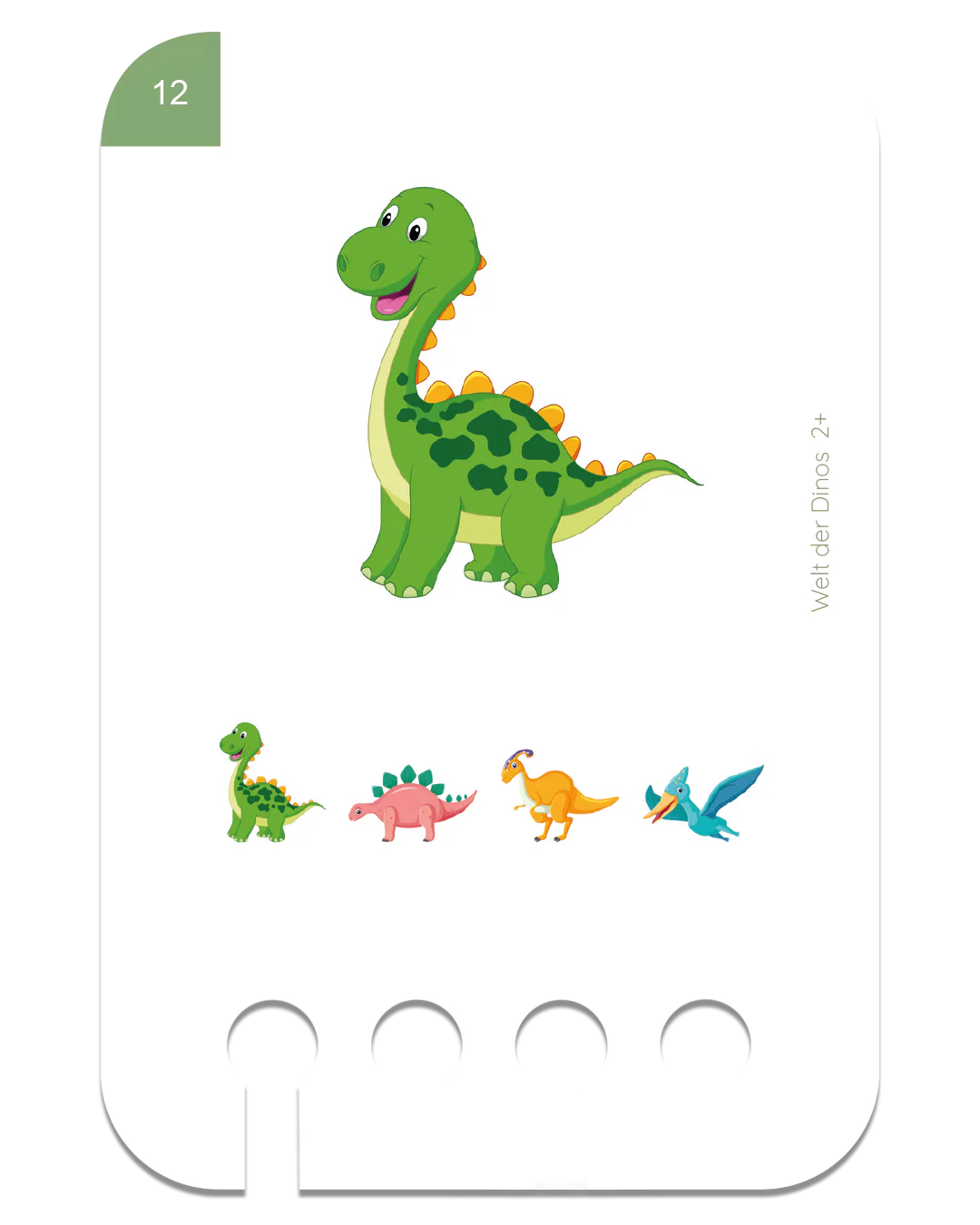 Kölner Lernspielverlag Neu: Erste Übungen - Welt der Dinos 2+