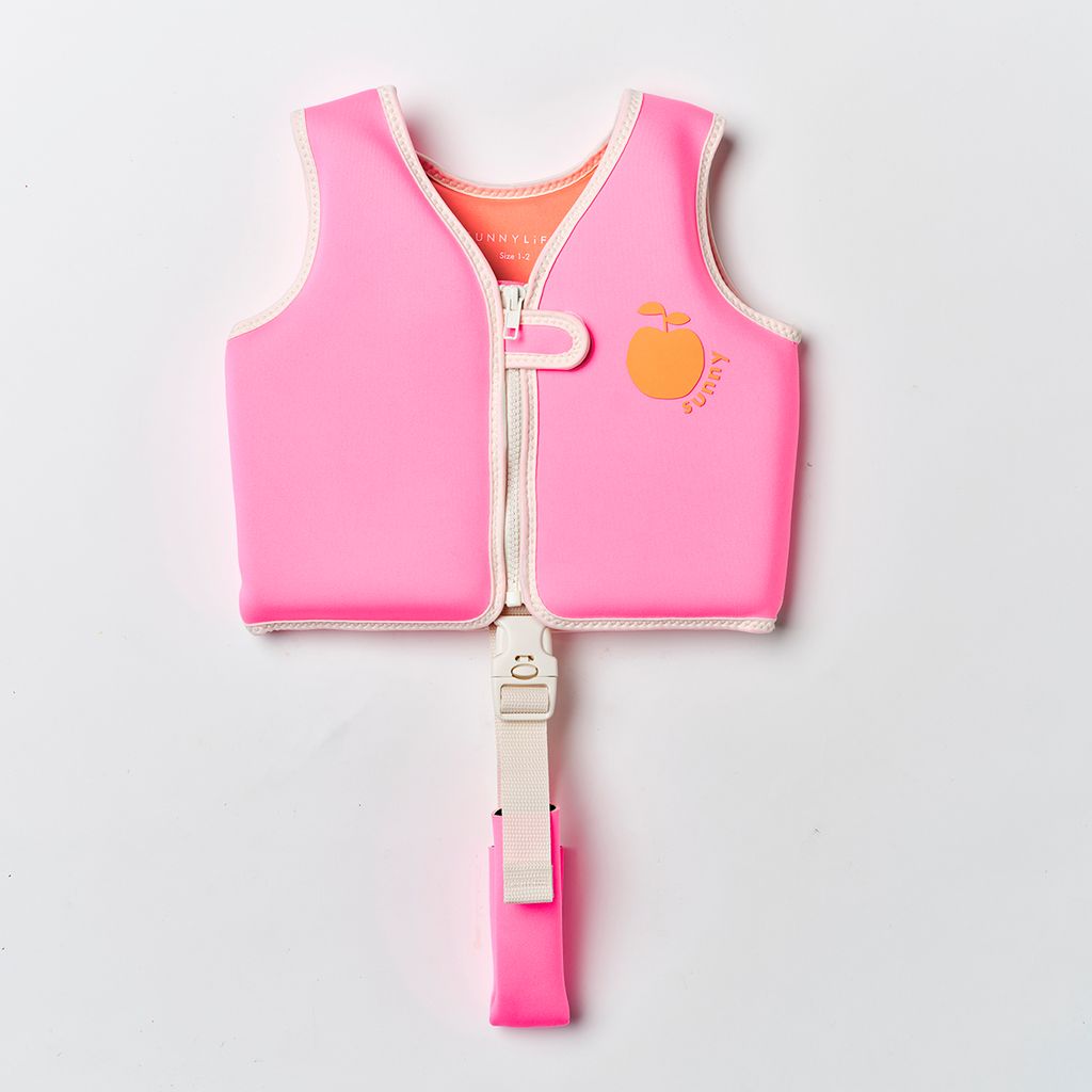Sunnylife Schwimmweste 1-2 Poppy the Peach Neon Pink