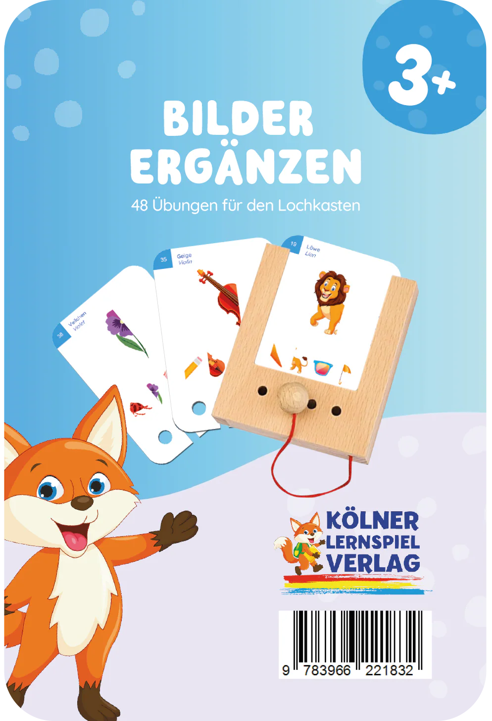 Kölner Lernspielverlag Bilder ergänzen 3+