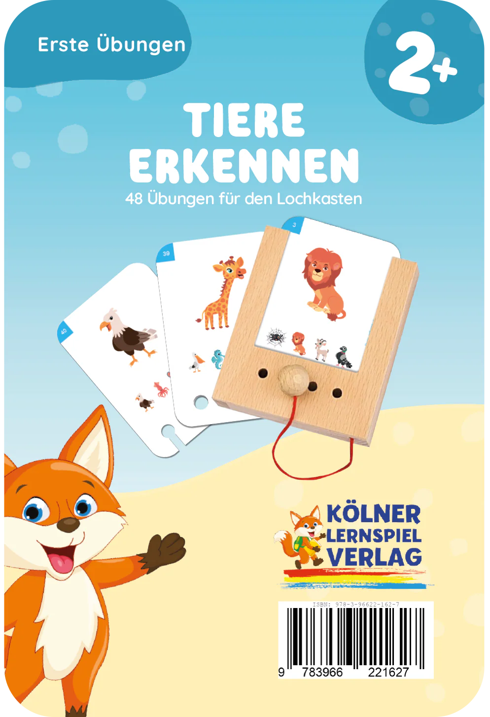 Kölner Lernspielverlag Erste Übungen - Tiere erkennen 2+