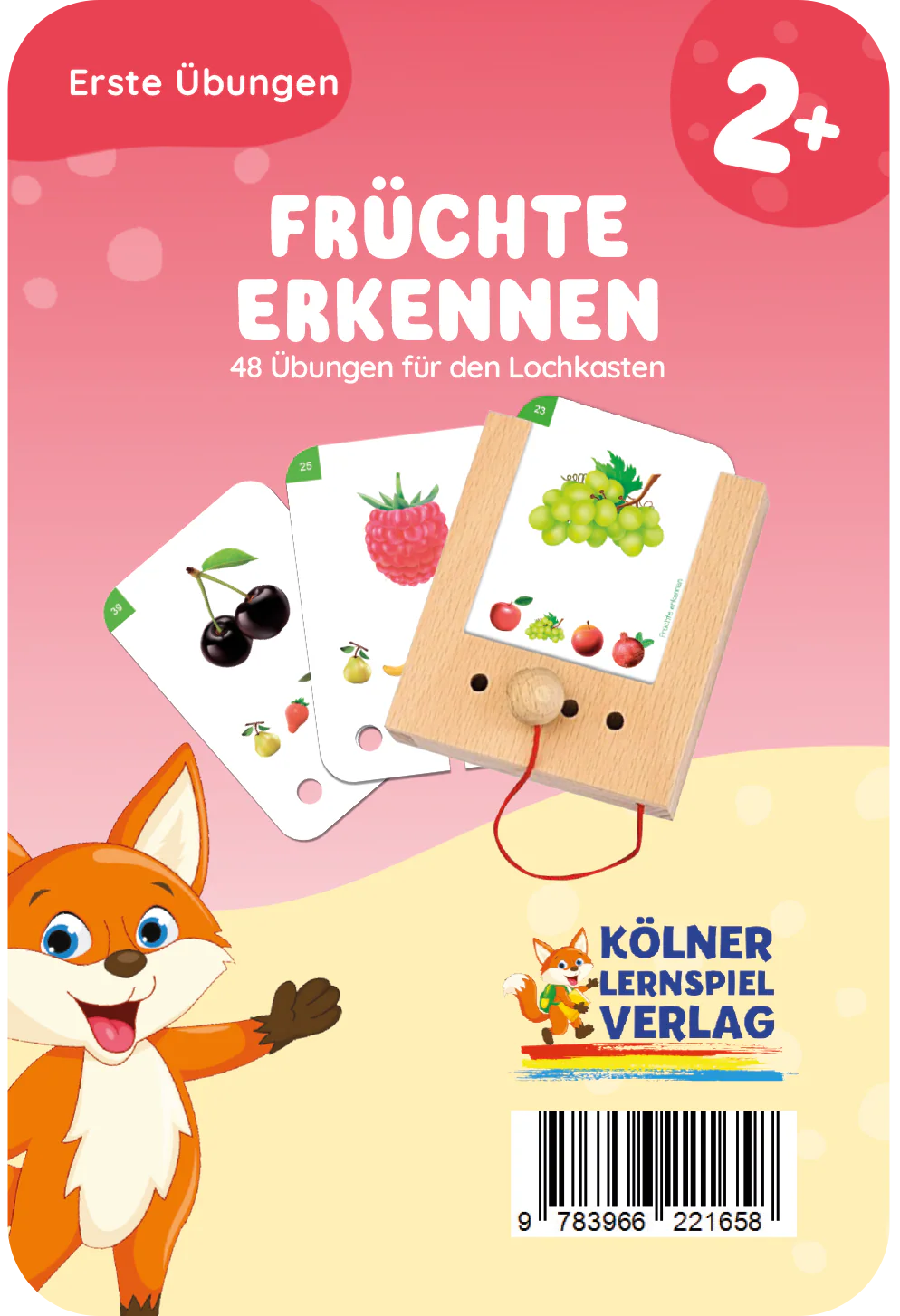 Kölner Lernspielverlag Erste Übungen - Früchte erkennen 2+