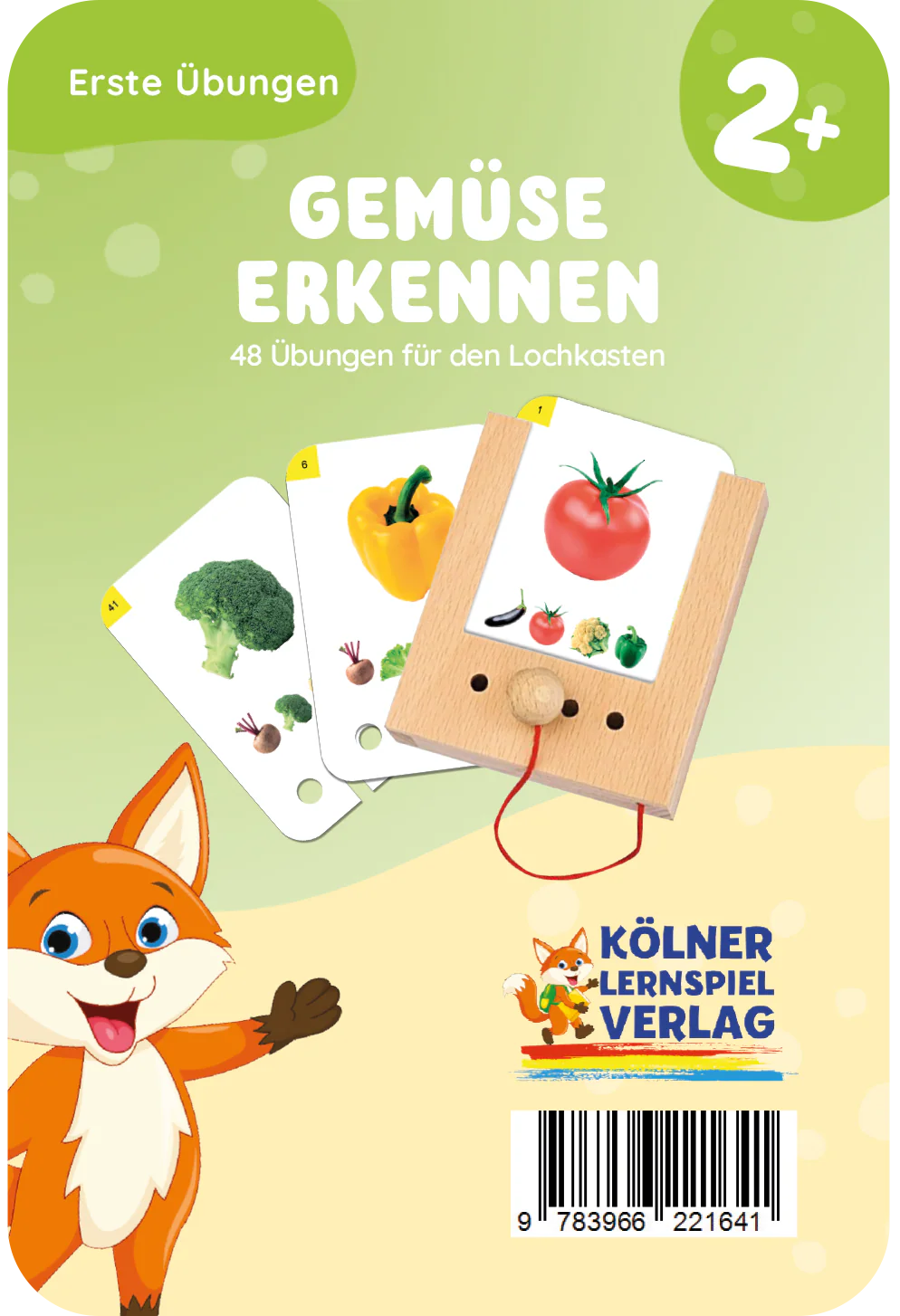 Kölner Lernspielverlag Erste Übungen - Gemüse erkennen 2+