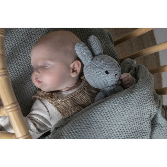 Kuscheltier Miffy grün Strick 20 cm