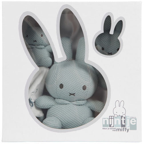 Geschenkset Miffy grün Strick