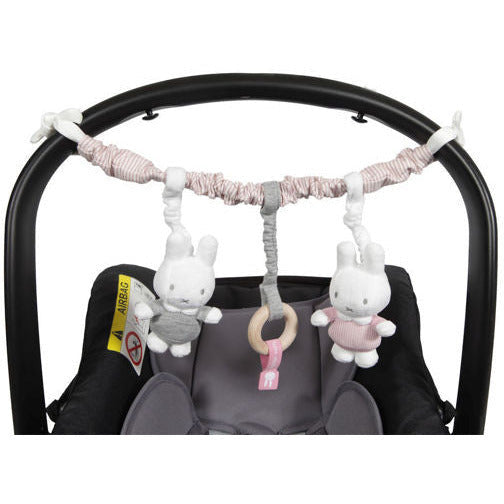 Miffy Autositz Spiel Pink baby rib