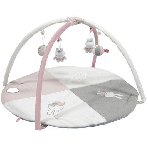 Miffy Spieldecke mit Bogen Pink baby rib