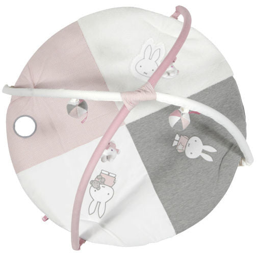 Miffy Spieldecke mit Bogen Pink baby rib