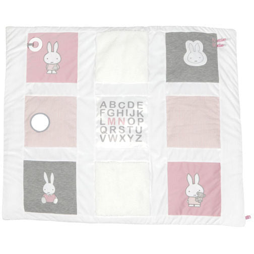 Miffy Laufgitter Spieldecke Pink baby rib