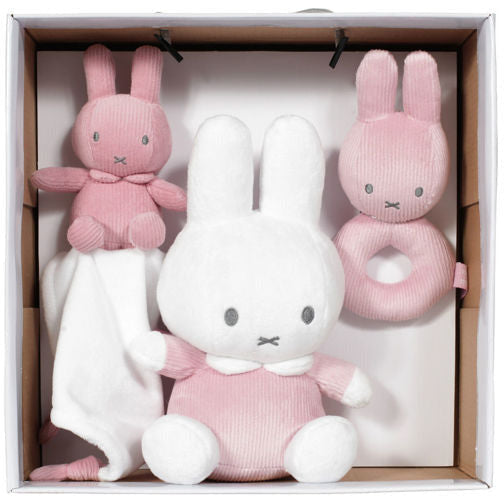 Miffy Geschenkset Pink baby rib