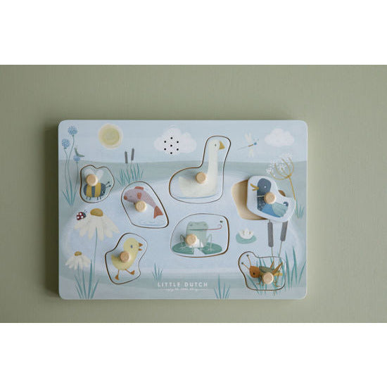 Little Dutch Little Goose Sound Greif Puzzle Tiere FSC