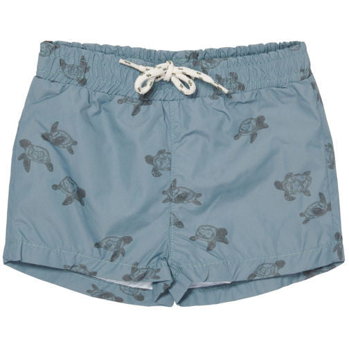 Little Dutch Badeshorts Turtle Island  Olive - 74/80