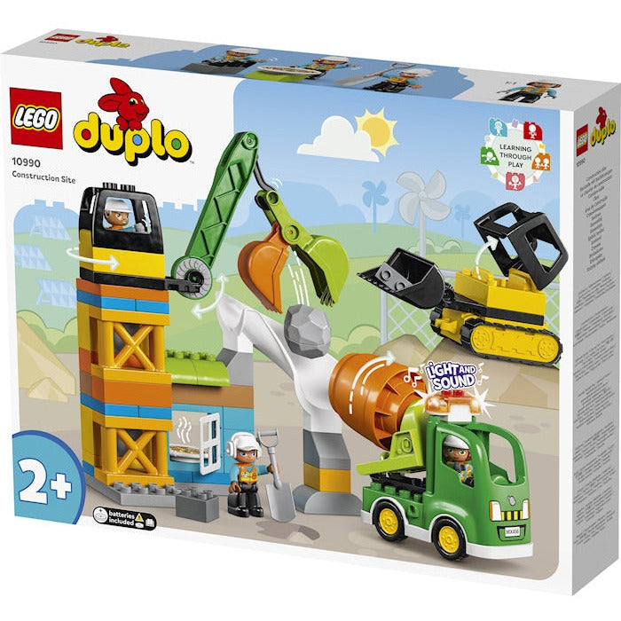 LEGO Duplo Baustelle mit Baufahrzeugen 10990