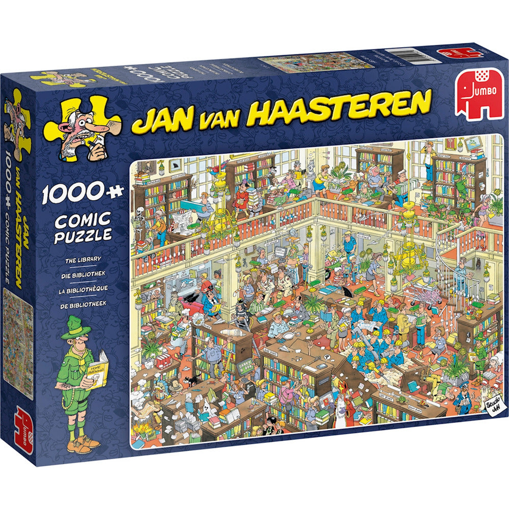 Puzzle Jan van Haasteren - Die Bibliothek