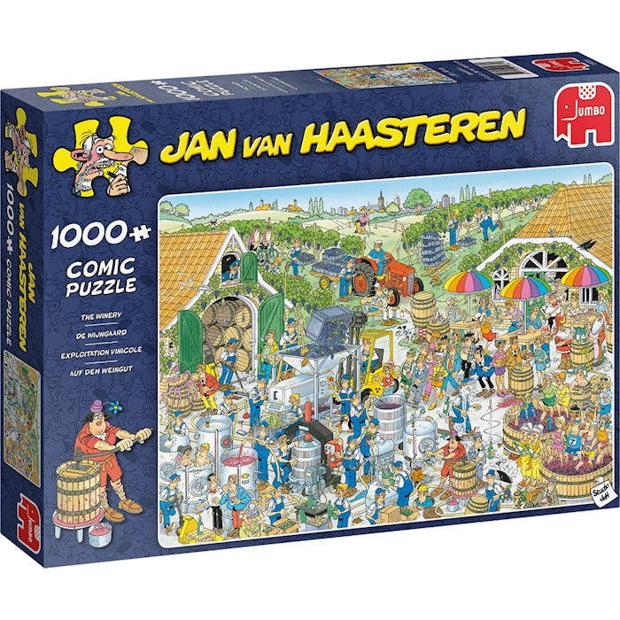 Puzzle Jan van Haasteren - Auf dem Weingut