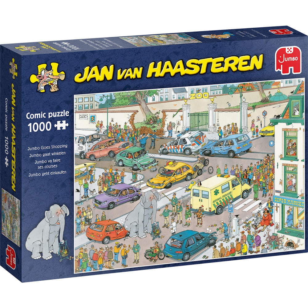 Puzzle Jan van Haasteren - Jumbo geht einkaufen